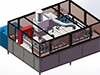 Туннельная мойка для валов двигателей